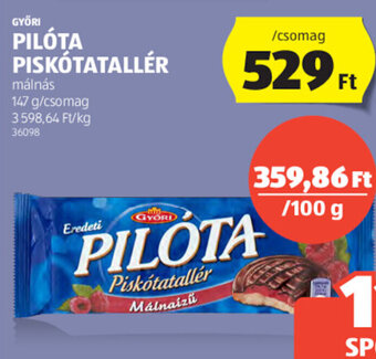 ALDI Győri Pilóta piskótatallér 147 g ajánlat