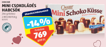 ALDI Choceur Mini csokoládés habcsók 266 g ajánlat