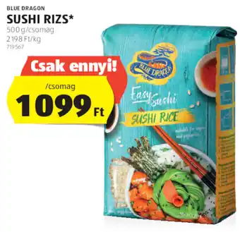 ALDI Blue Dragon Sushi rizs 500 g ajánlat