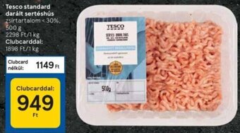 Tesco Tesco Standard darált sertéshús 500 g ajánlat