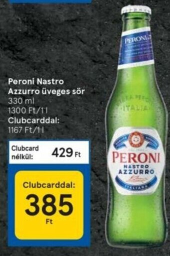 Tesco Peroni Nastro azzurro üveges sör 330 ml ajánlat