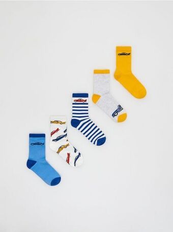 Reserved 3 pár pamutban gazdag zokni ajánlat