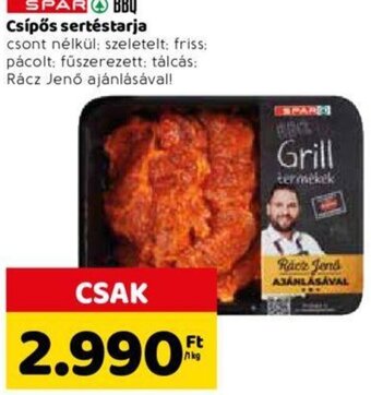 Spar Spar Csípős sertéstarja 1 kg ajánlat