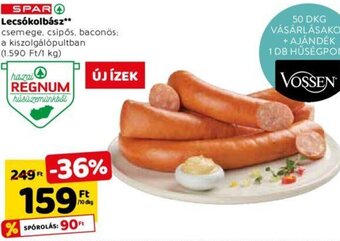 Spar Spar Lecsókolbász 10 dkg ajánlat