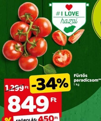 Fürtös paradicsom 1 kg