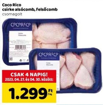 Spar Coco Rico Csirke alsócomb, felsőcomb 1 kg ajánlat