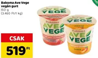 Bakoma Ave Vege vegán gurt 150 g