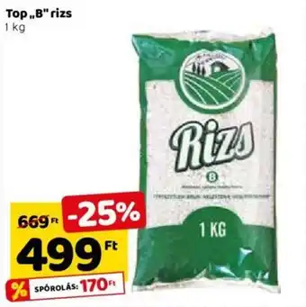 Spar Top ,,B" rizs 1 kg ajánlat