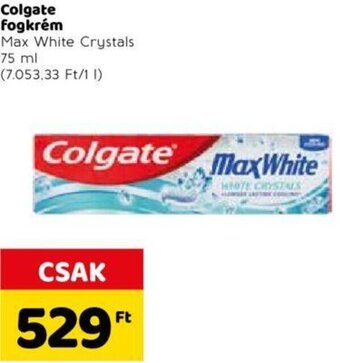Spar Colgate Fogkrém 75 ml ajánlat