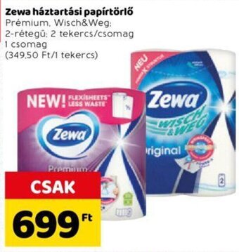 Spar Zewa Háztartási papírtörlő 2 tekercs ajánlat