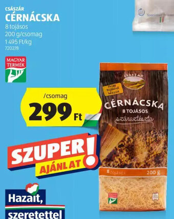 ALDI Császár Cérnácska 200 g ajánlat