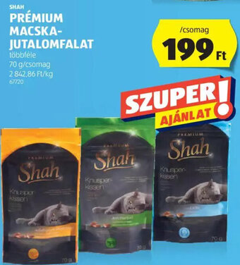 ALDI Shah Prémium macska- jutalomfalat 70 g ajánlat
