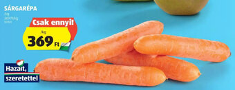 ALDI Sárgarépa 1 kg ajánlat