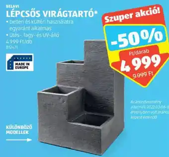 ALDI Belavi Lépcsős virágtartó 1 db ajánlat