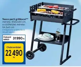 Tesco Tesco parti grillkocsi 1 db ajánlat