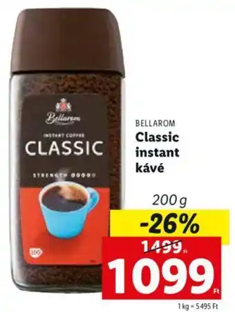 Bellarom Classic instant kávé 200 g