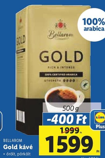 Lidl Bellarom Gold kávé 500 g ajánlat