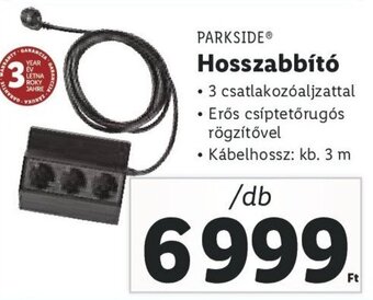 Lidl Parkside Hosszabbító 1 db ajánlat