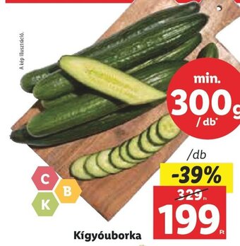 Lidl Kígyóuborka 1 db ajánlat