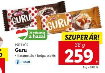 Lidl Pöttyös Guru 38 g ajánlat