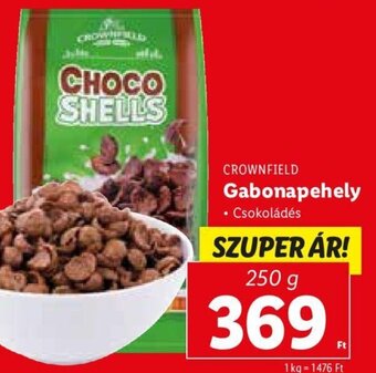 Lidl Crownfield Gabonapehely 250 g ajánlat