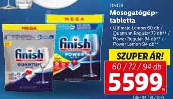 Finish Mosogatógép-tabletta 60 - 94 db