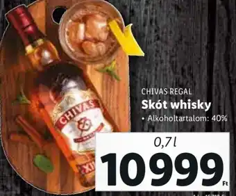Chivas Regal Skót whisky 0,7 l
