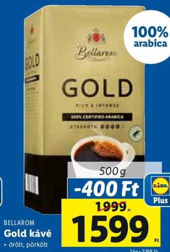 Lidl Bellarom Gold kávé 500 g ajánlat