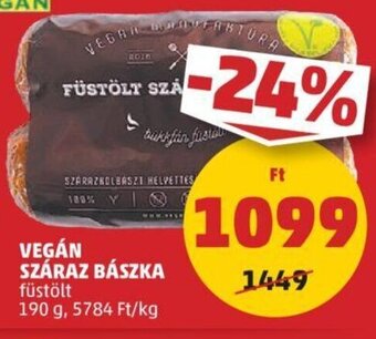 PENNY Vegán száraz bászka 190 g ajánlat