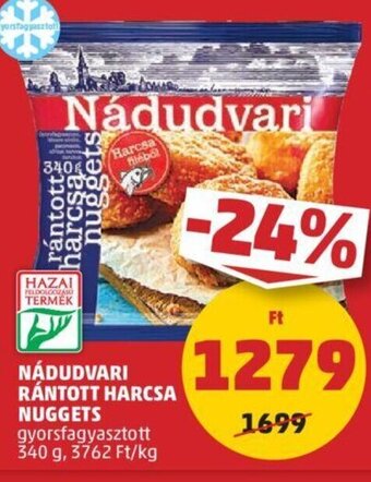 PENNY Nádudvari Rántott harcsa nuggets 340 g ajánlat