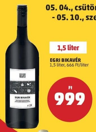 PENNY Egri Bikavér 1,5 l ajánlat