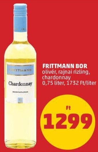 PENNY Frittmann Bor 0,75 l ajánlat