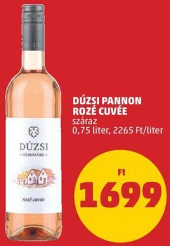 PENNY Dúzsi Pannon rozé cuvée 0,75 l ajánlat