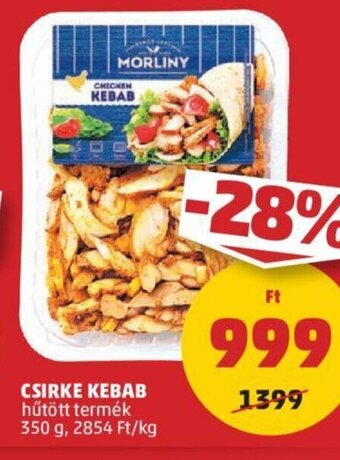 PENNY Morliny Csirke kebab 350 g ajánlat
