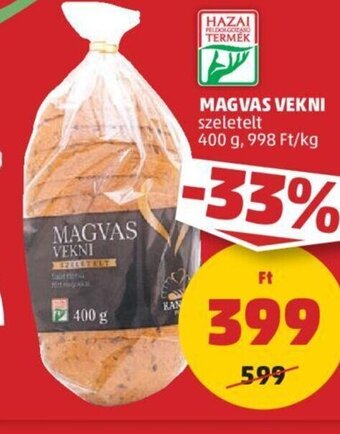 PENNY Magvas vekni 400 g ajánlat