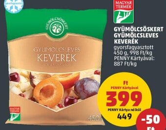 PENNY Gyümölcsöskert Gyümölcsleves keverék 450 g ajánlat