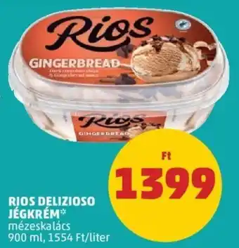 PENNY Rios Delizioso jégkrém 900 ml ajánlat