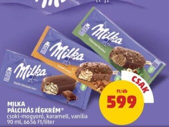 PENNY Milka Pálcikás jégkrém 90 ml ajánlat