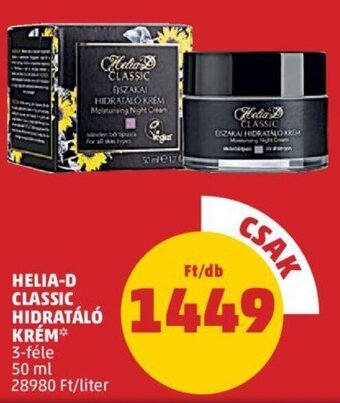 PENNY Helia-D Classic hidratáló krém 50 ml ajánlat