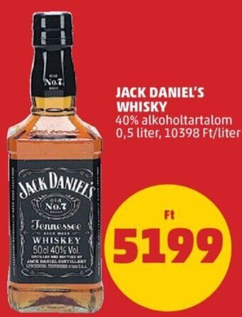 Jack Daniel's Whisky 0,5 l