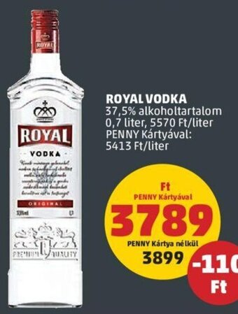 PENNY Royal Vodka 0,7 l ajánlat