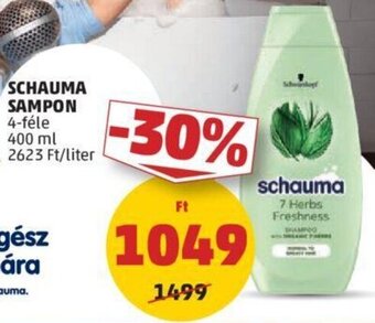PENNY Schauma Sampon 400 ml ajánlat