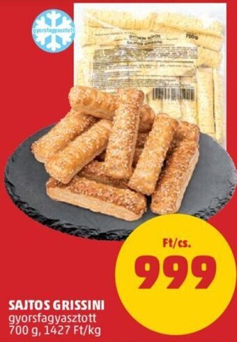 PENNY Sajtos grissini 700 g ajánlat
