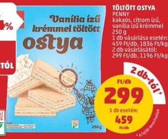PENNY Penny Töltött ostya 250 g ajánlat