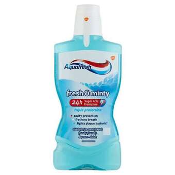 Rossmann Aquafresh fresh&minty szájvíz - 500 ml ajánlat