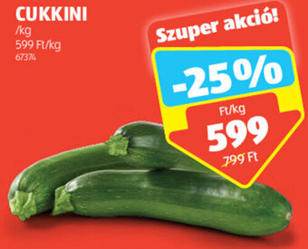 ALDI Cukkini 1 kg ajánlat
