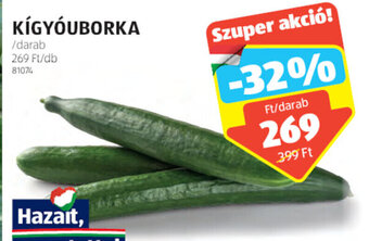 ALDI Kígyóuborka 1 db ajánlat