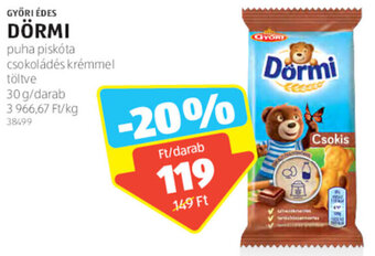 ALDI Győri Édes Dörmi 30 g ajánlat