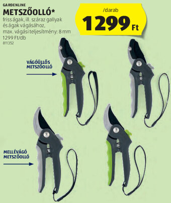 ALDI Gardenline Metszőolló 1 db ajánlat
