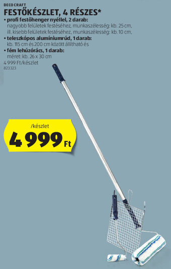 ALDI Deco Craft Festőkészlet 4 részes ajánlat